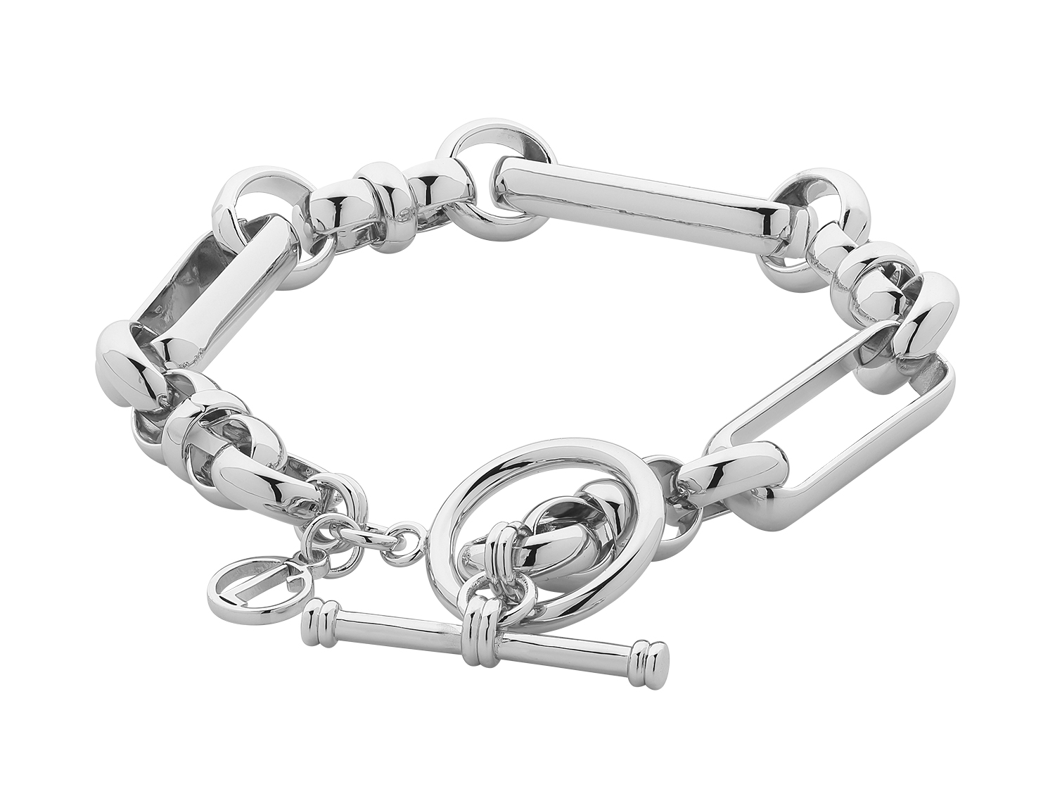 REBEL SILVER BRACELET The Q Street Collective