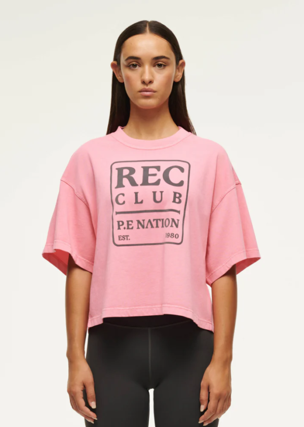 Rally Tee Washed - Pink