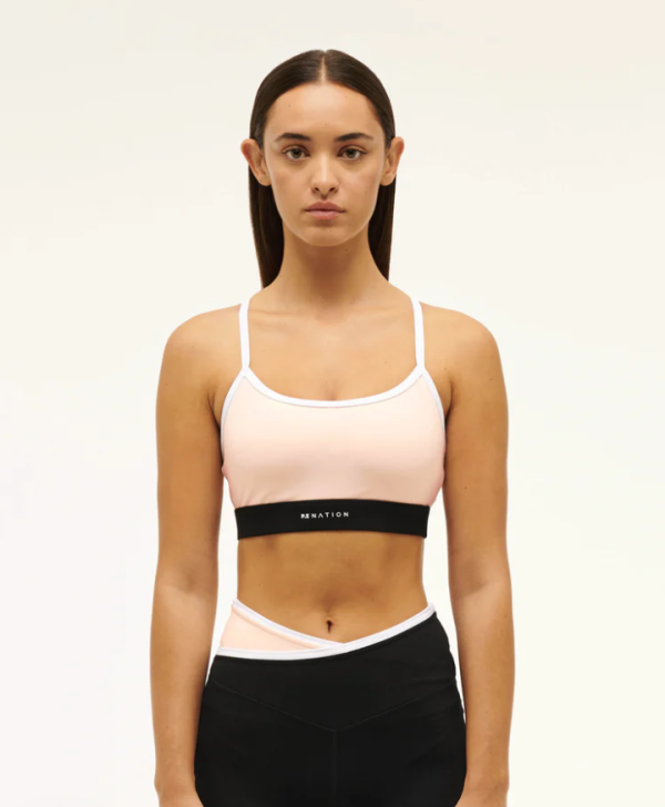 Signature Sports Bra - Blush