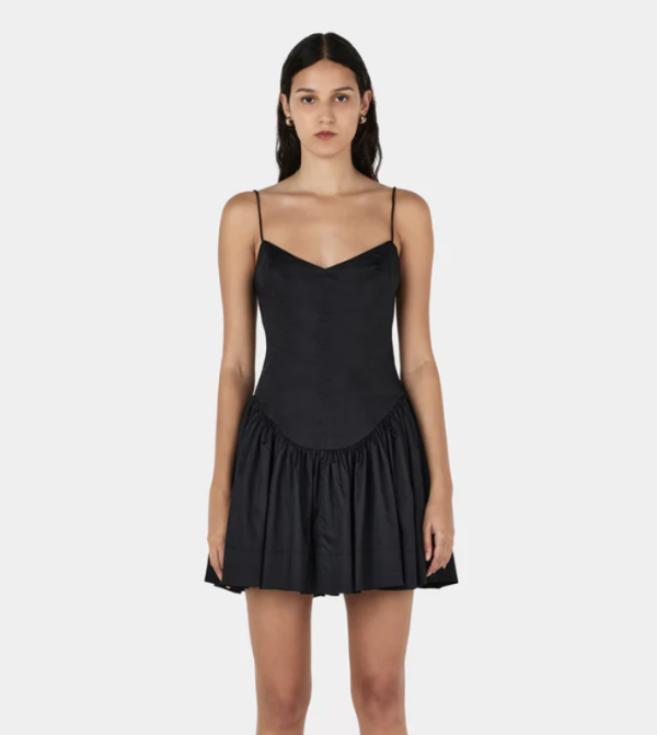 Sonja Mini Dress - Black