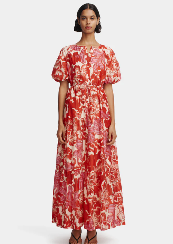 Margiela Maxi Dress - Scarlet