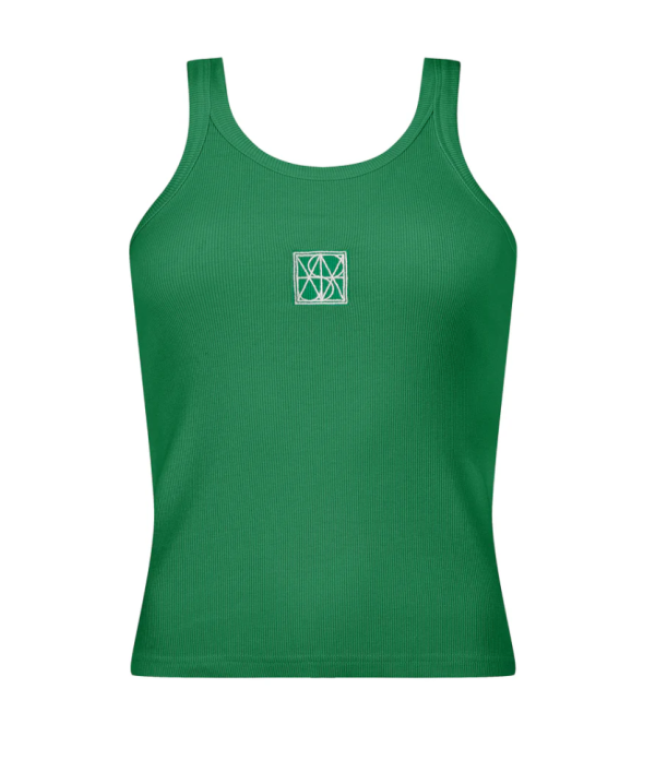 Monogram Tank Deep Green