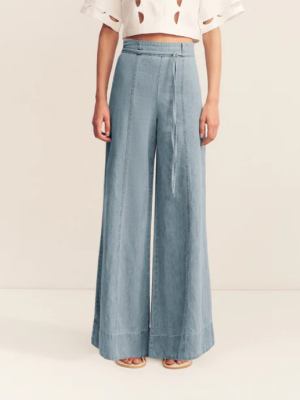 Pilazzo Pants Bleached Blue