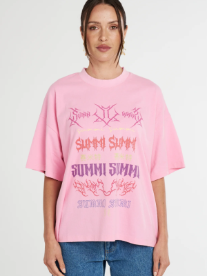 Band Tee Pink