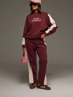 Saint Germain Knit Pant Red Wine