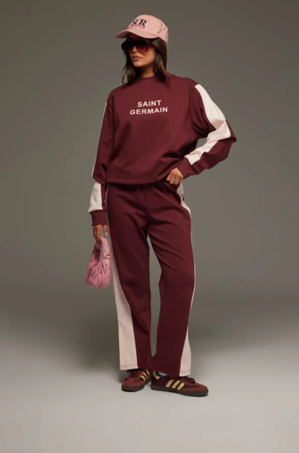 Saint Germain Knit Pant Red Wine