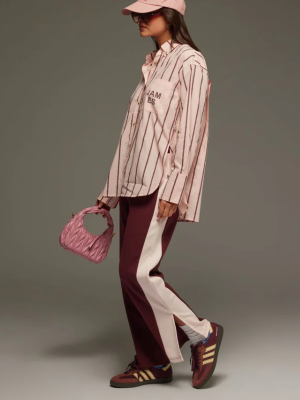 Alphine Cotton Stripe Shirt Light Blush