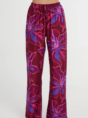 Relaxed Drawstring Pant Jam Lily