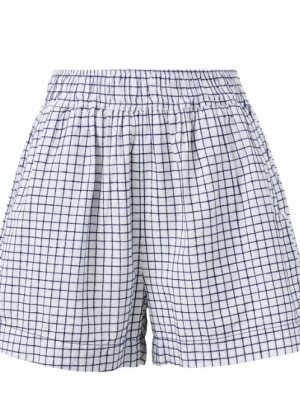 Mila Short White Have Check