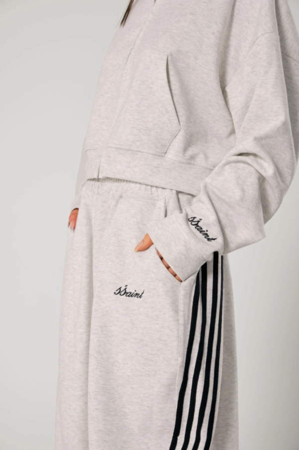 Cropped Hood Grey
