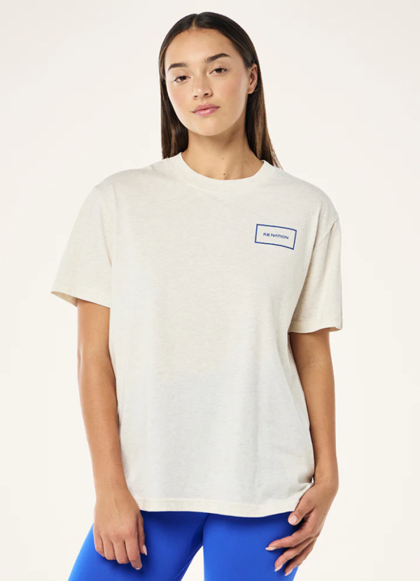 Kite 2 Tee - Oat Marle