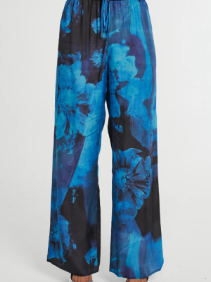 Relaxed Drawstring Pant Dark Lumen