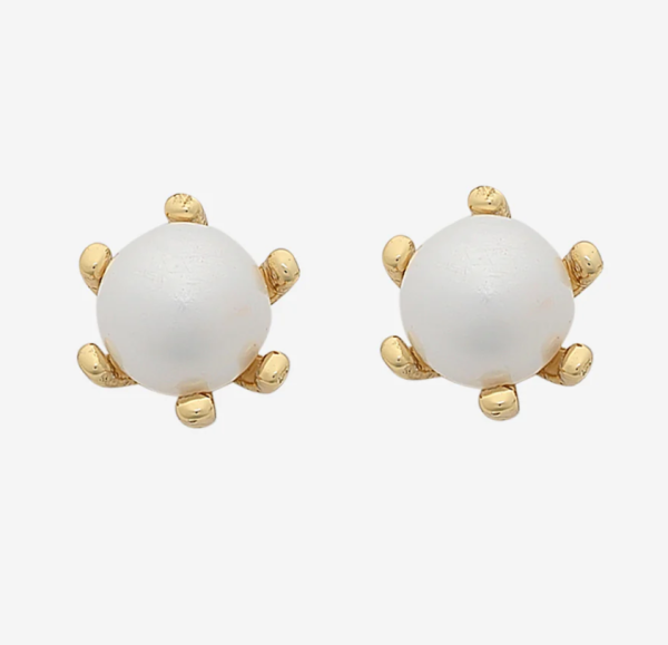 Alia Gold Pearl Earring