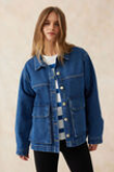 Denim Chore Jacket - True Indigo