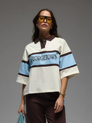 GT Rugby Polo Shirt Coconut