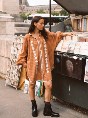 Bello Swirl Cupio Shirt Dress