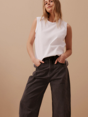 Boxy Tank White