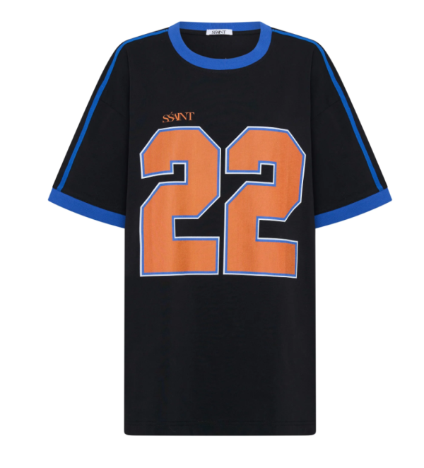 Ssaint Twenty Two Tee Black OSFA