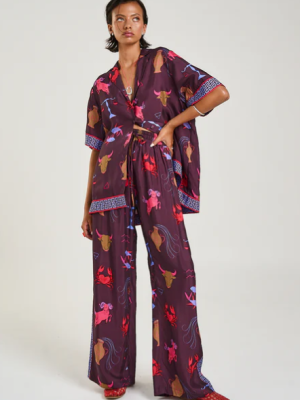 Button Up SS Shirt Fortune Teller