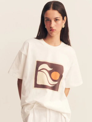 Oversized Boyfriend T Shirt Vespertine