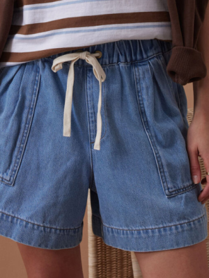 Relaxed Everyday Short Md Blue Wash