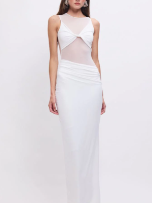 Auguste Maxi Dress White