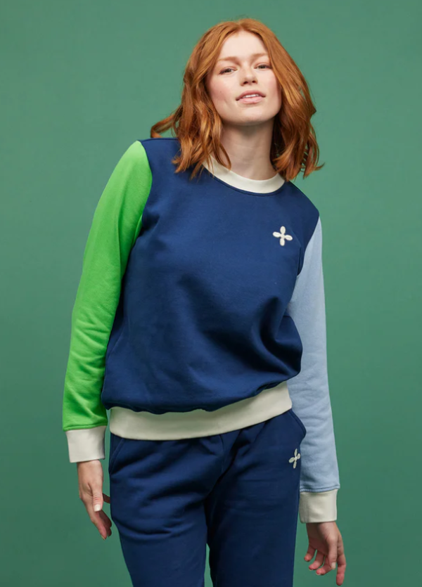 Olympia Sweater - Indigo