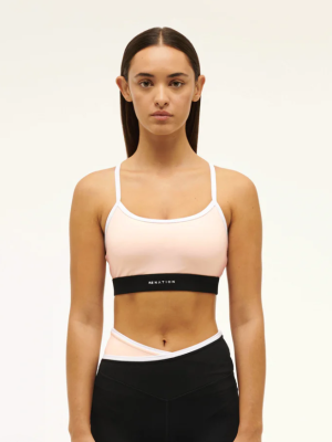 Signature Sports Bra - Blush