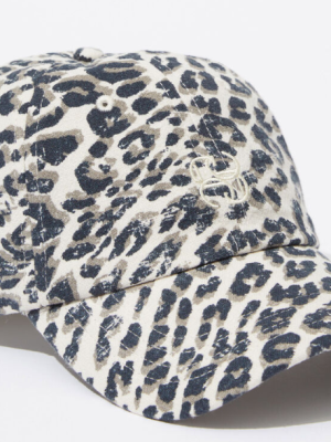 Ceres Monogram Cap Leopard