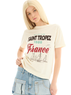 St Tropez Hemp Tee
