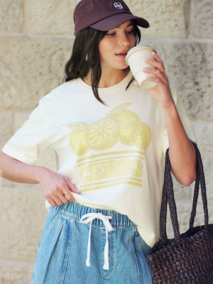 Stevie Slouchy Tee Summer StoneCeres Citrus