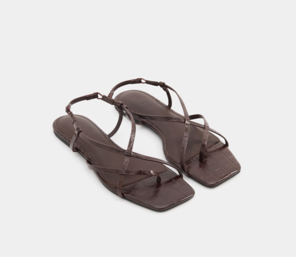 Hana Croc Sandle Chocolate