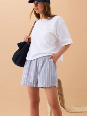 Mila Short College Blue Ladder