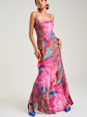 Luna Maxi Dress - Fish Tank