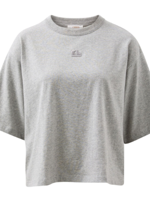 Phoebe Premium Tee Marle Grey