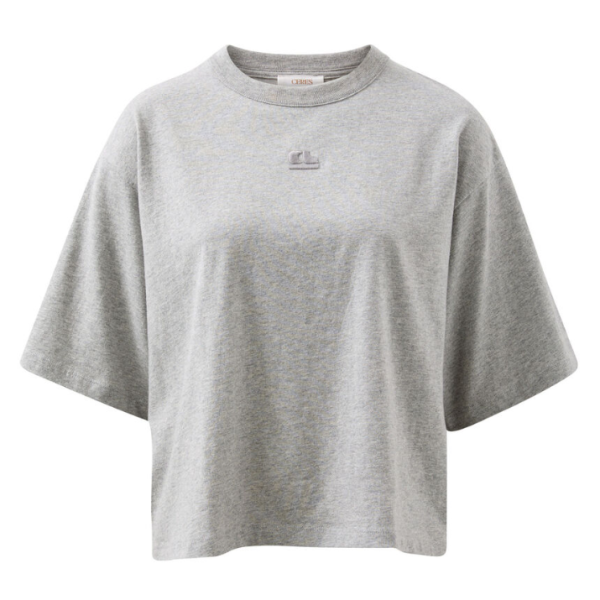 Phoebe Premium Tee Marle Grey