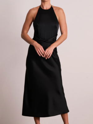 Florence Halter Midi Black