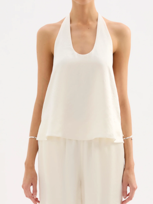 Ana Halter Top Pearl
