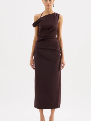 Raina Off Shoulder Dress Sumac