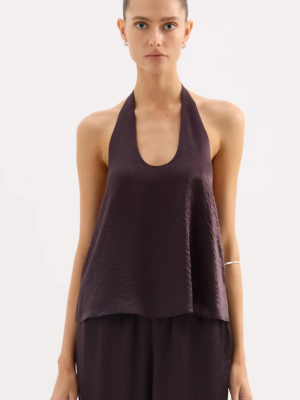 Ana Halter Top Sumac