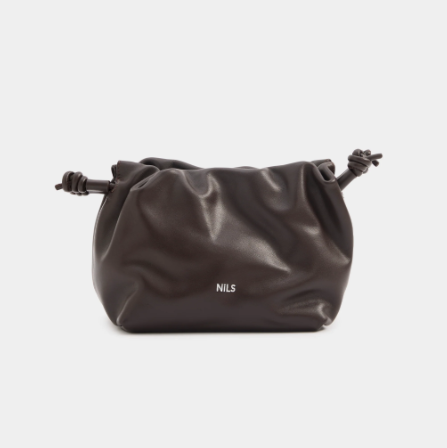 Ramone Leather Pouch Raisin