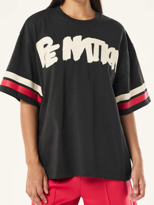 Frontline Oversized Tee - Asphalt