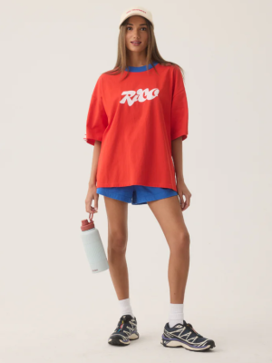 Rico Oversized Tee Apple Red