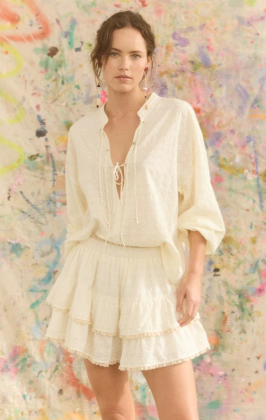 Kaya Anglaise Fae Frill Skort