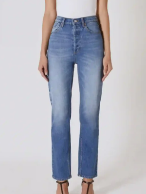 Lou Lou Straight Jean - Iris Blue