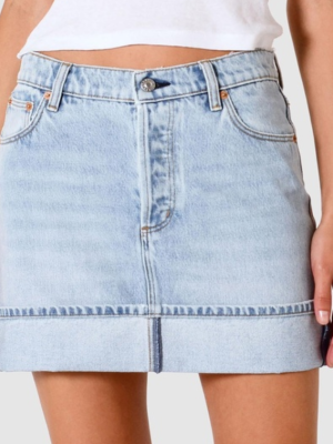 90s Relaxed Mini Skirt - Rockaway