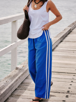 Resort Pant Azure Blue