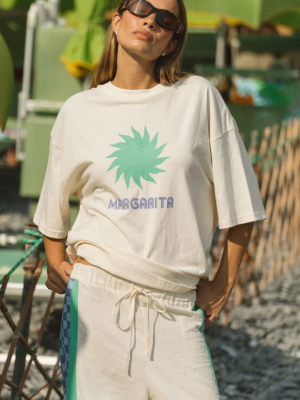 Margarita Oversized Tee Natural