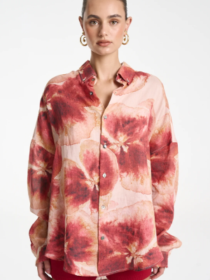 LS Oversized Shirt - La Palma