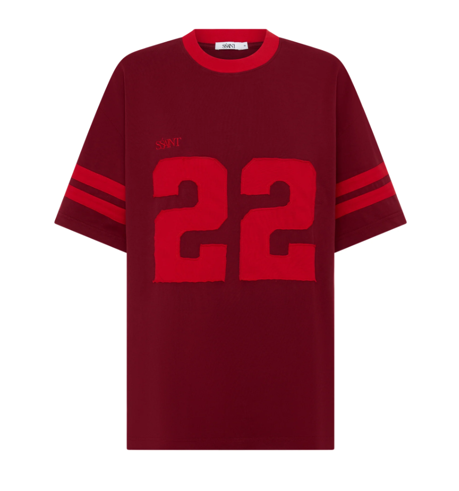 22 Motion Tee Cherry & Red